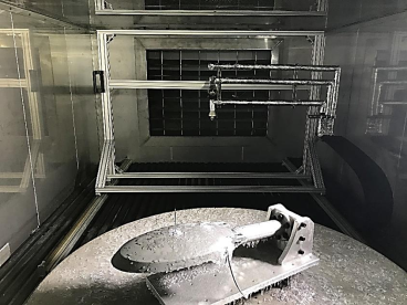 人工凍雨模擬實驗箱的系統組成(圖1)